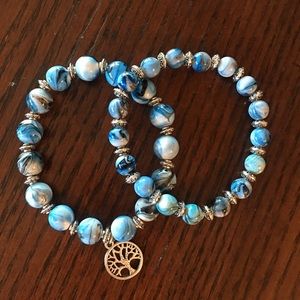 Handmade Set Bead Woman’s Bracelet